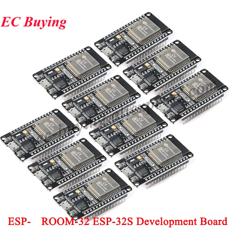 Nodemcu 32S - 10Pcs/1pc ESP32-WROOM-32 ESP-32 ESP-32S 개발 보드