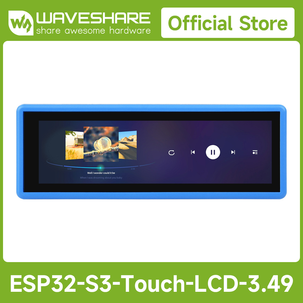 Lolin S3 - 3.49인치 IPS 정전식 터치 디스플레이 172×640을