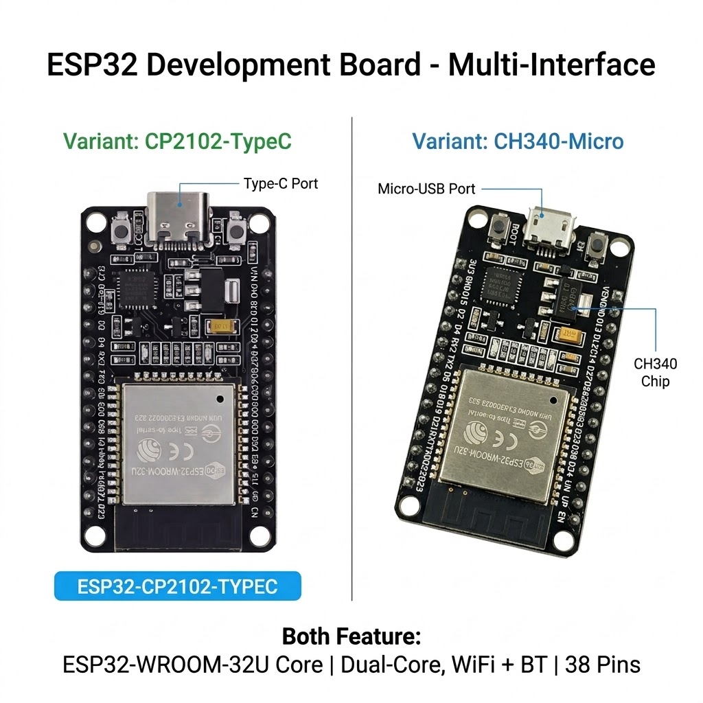 Nodemcuv2 - ESP32 개발 보드 듀얼 코어 WiFi