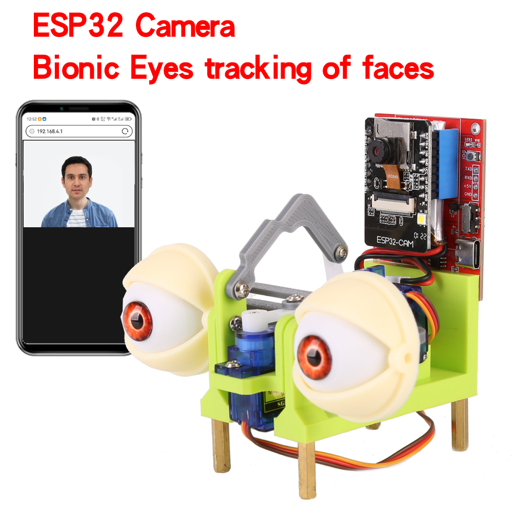 Doit Esp32 - WatchEye ESP32 카메라 생체 공학 눈