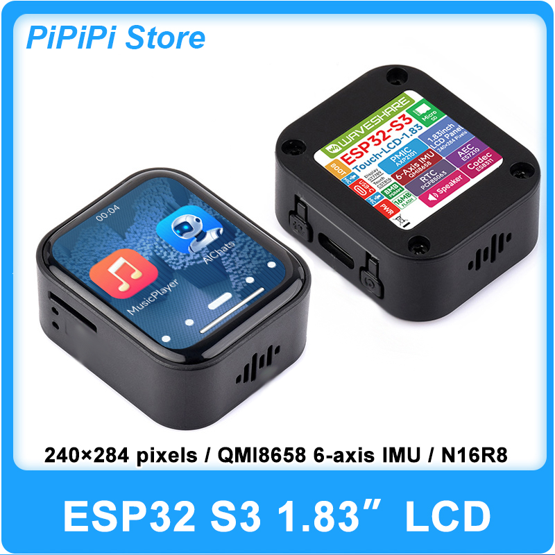 Lolin S3 - 웨이브쉐어 ESP32-S3 AI 개발 보드 1.83인치