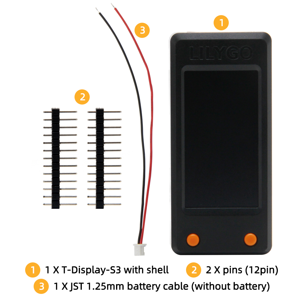 Ttgo Tdisplay - TTGO T-Display-S3 1.9인치 IPS TFT LCD