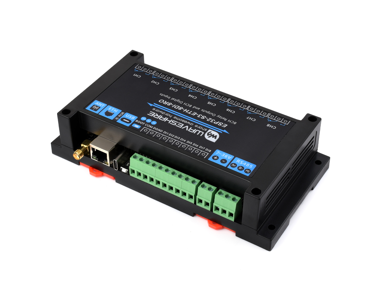 Waveshare 산업용 8 채널 ESP32-S3 Wi - Lolin S3 리뷰 및 가격