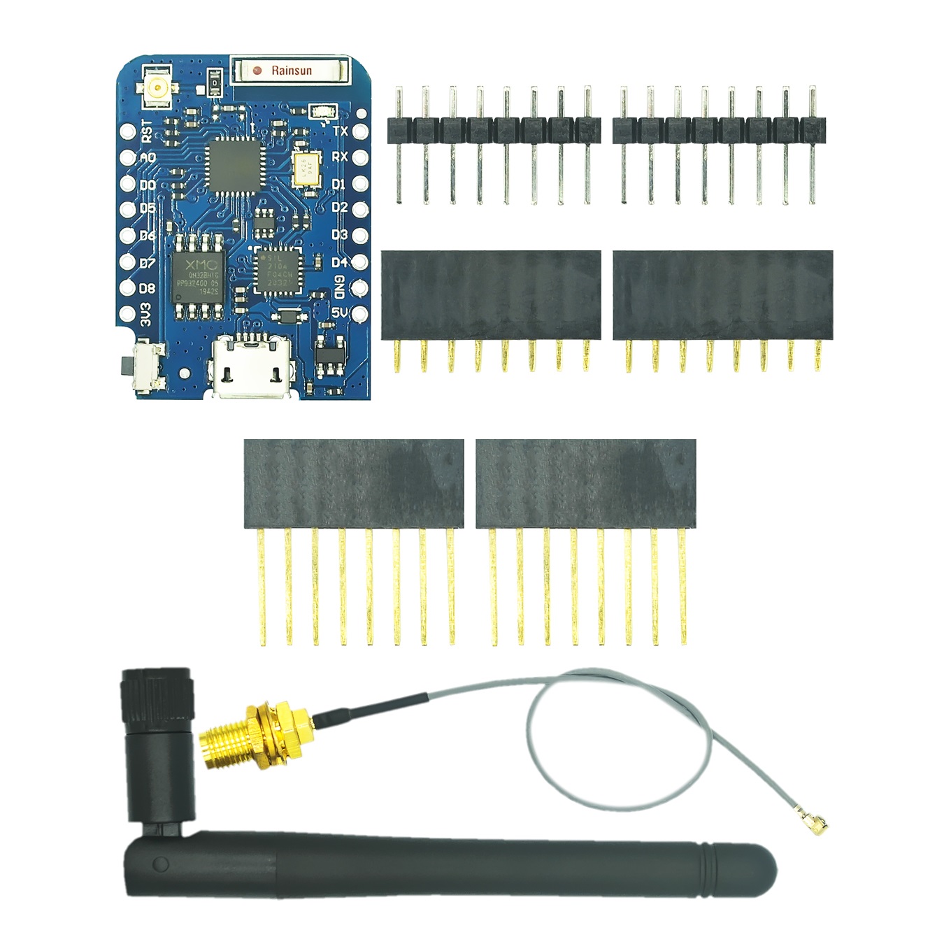 WEMOS D1 미니 프로 외부 안테나 커넥터, Nod - Wemos D1 리뷰 및 가격