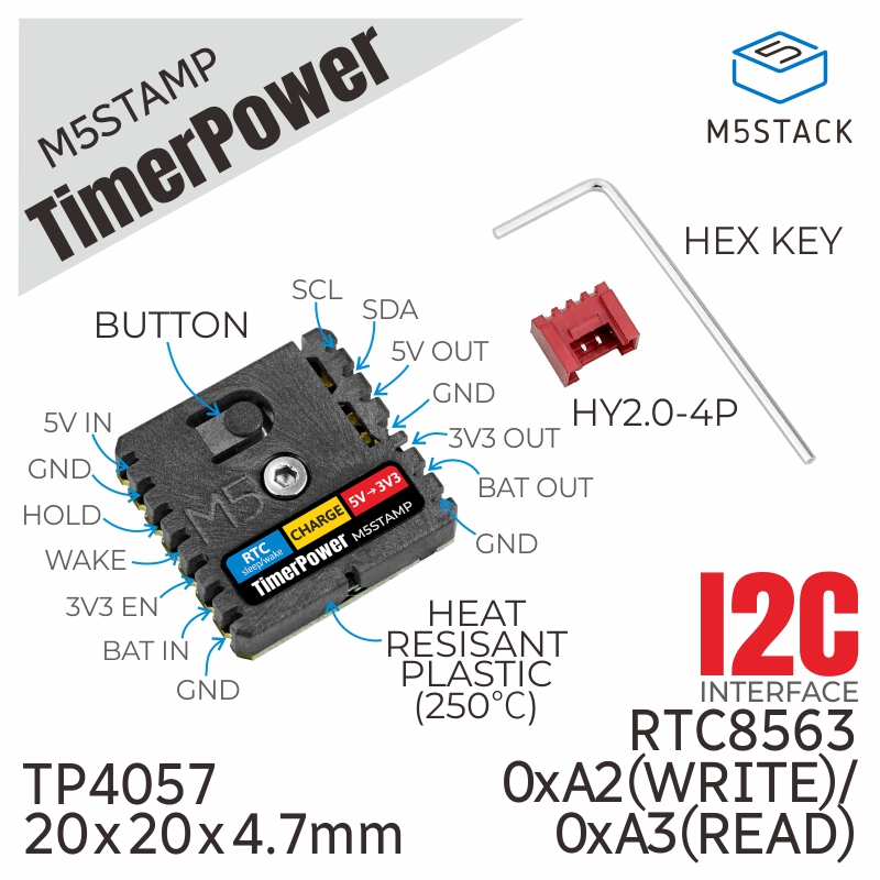 M5Stack 공식 M5Stamp 타이머 전원 (BM8 - M5Stack 리뷰 및 가격