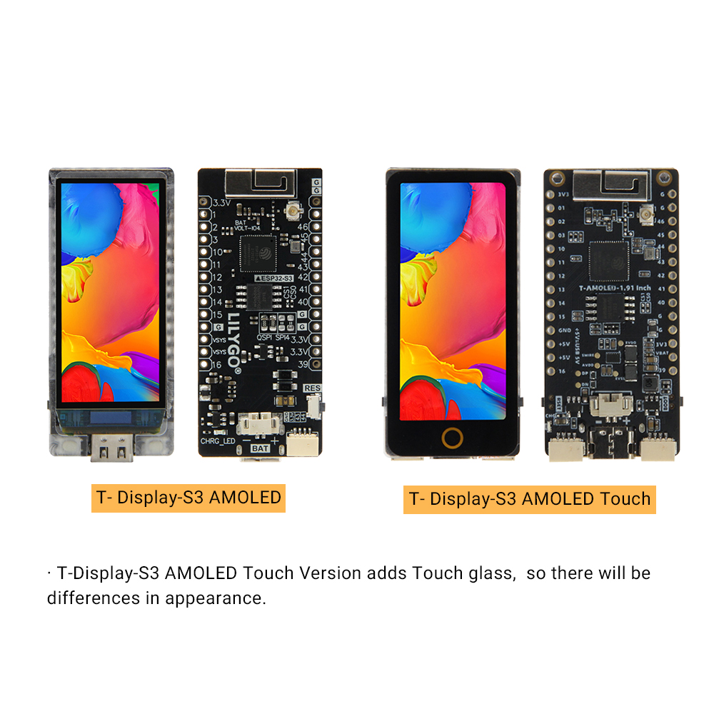 TTGO T-Display-S3 AMOLED ESP32 - Ttgo Tdisplay 리뷰 및 가격