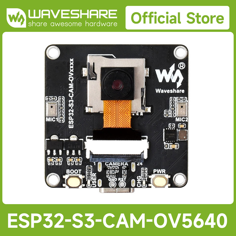 Waveshare ESP32-S3 AIoT 카메라 개발 - Lolin S3 리뷰 및 가격