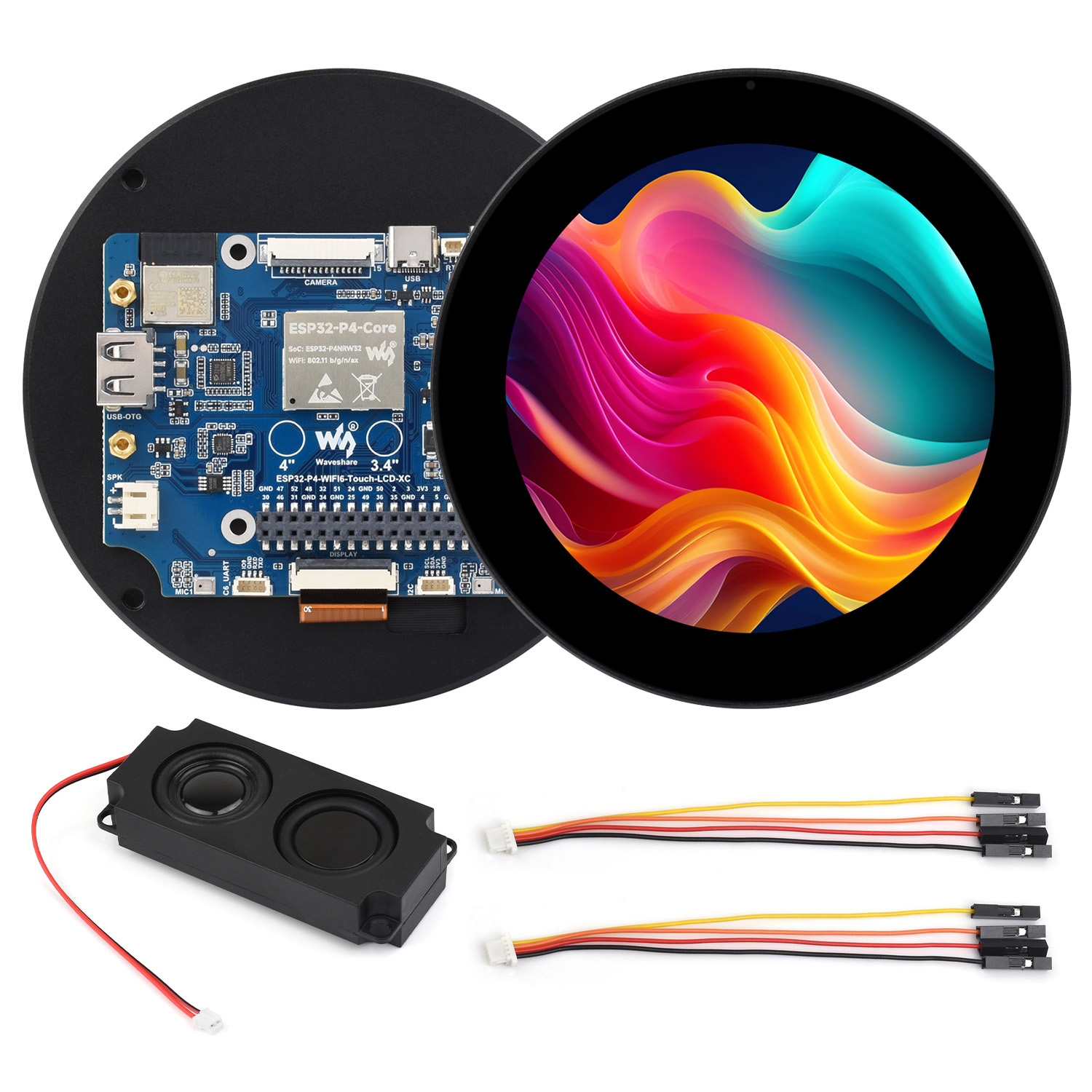 ESP32-P4 3.4/4인치 원형 터치 디스플레이 개 - Doit Esp32 리뷰 및 가격